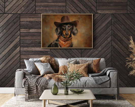 Dachshund Desperado Claims The West