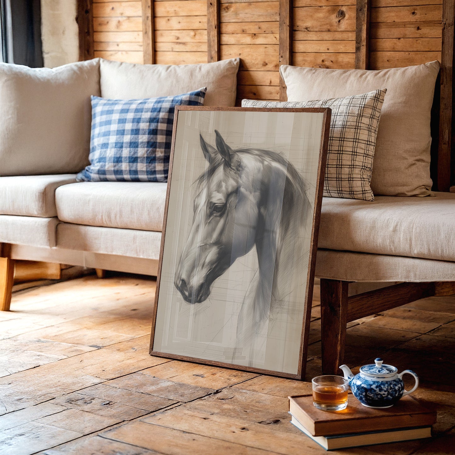 Noble Silence: Equine Elegance