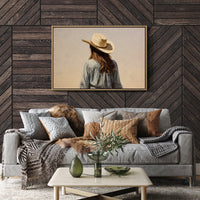 Western Solitude Painted in Cream