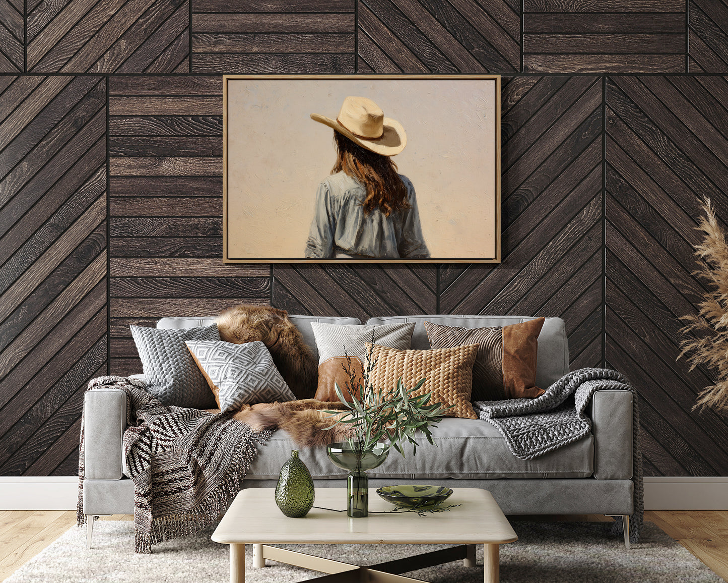 Western Solitude Painted in Cream