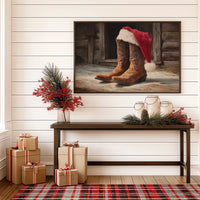 Rustic Holiday: Cowboy Boots Meet Christmas Spirit