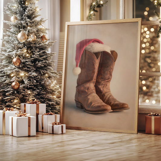 Western Holiday: Cowboy Boots Meet Christmas Spirit