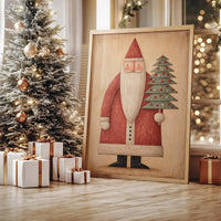 Whimsical Santa of Yuletide Traditions