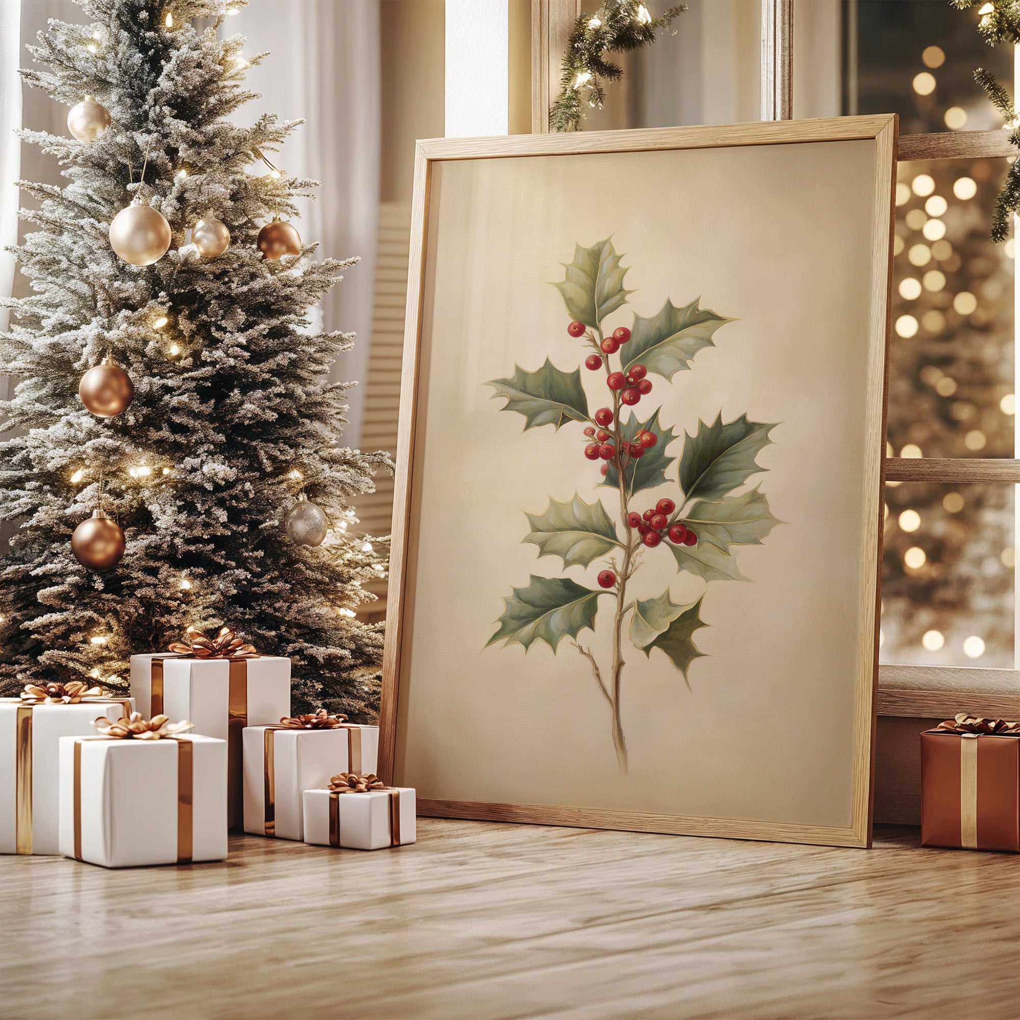 Winter's Botanical Elegance