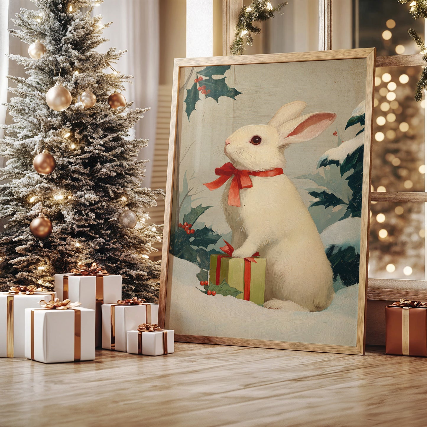 White Rabbit Brought a Gift