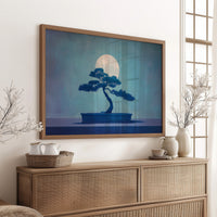 Moonlit Bonsai Whispers Eternal Patience