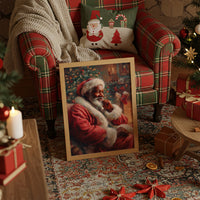 Yuletide Reflections in Crimson and Pine