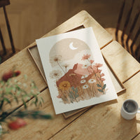 Moonlit Meadow's Terracotta Dreams