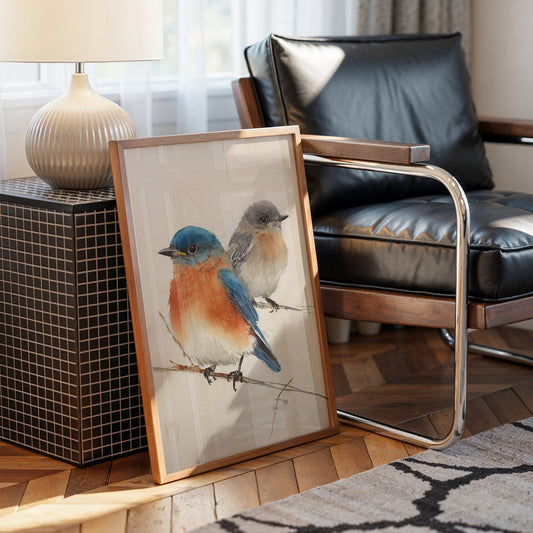 Feathered Companions in Gentle Repose