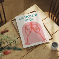 La Dolce Vita Moments In Coral Embrace