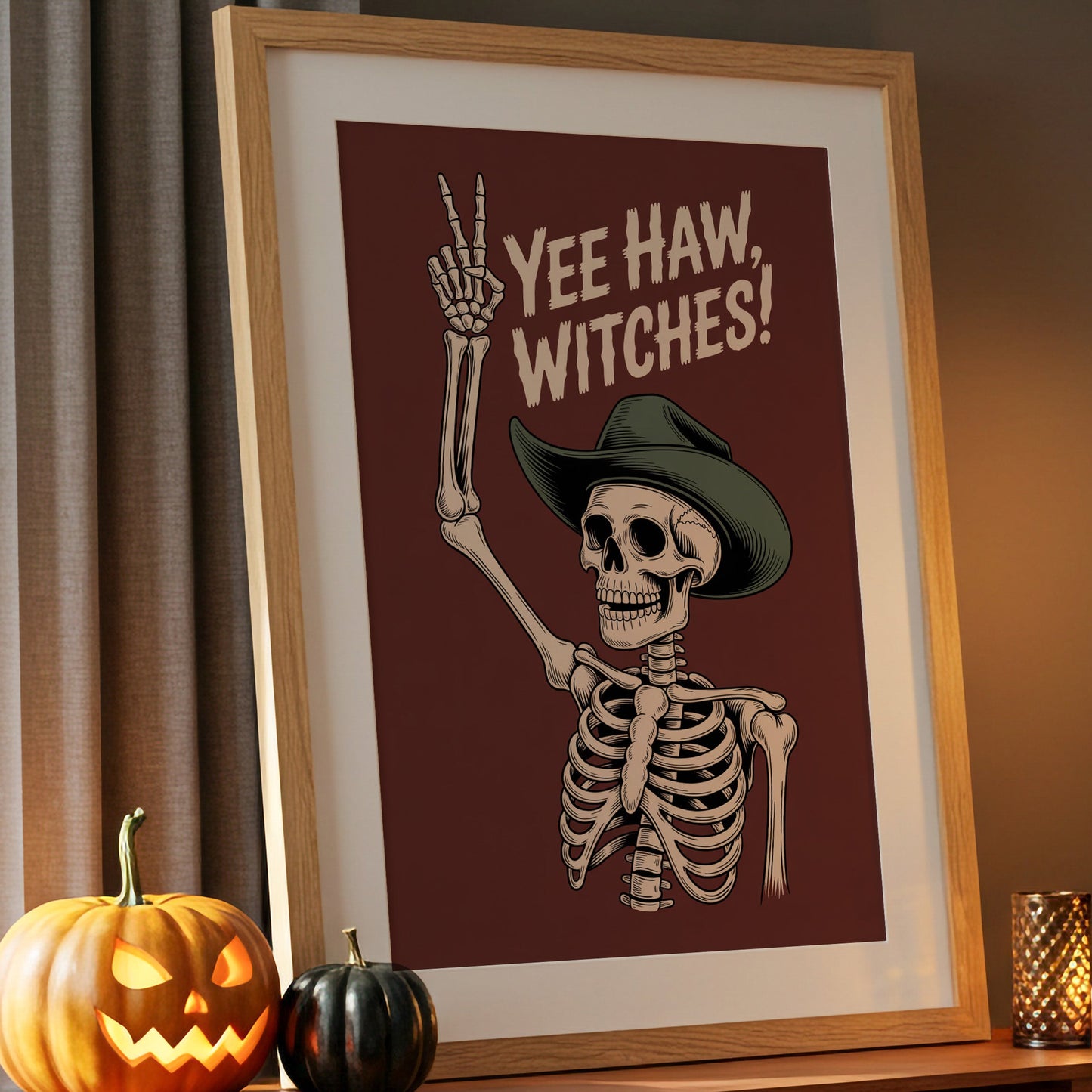 Cowboy Bones Ride At Midnight