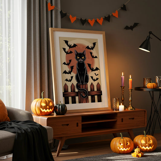 Midnight Keeper Of Autumn Moon