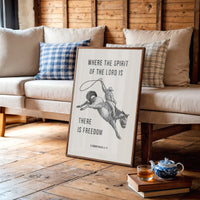 Faith Rides The Wild Frontier