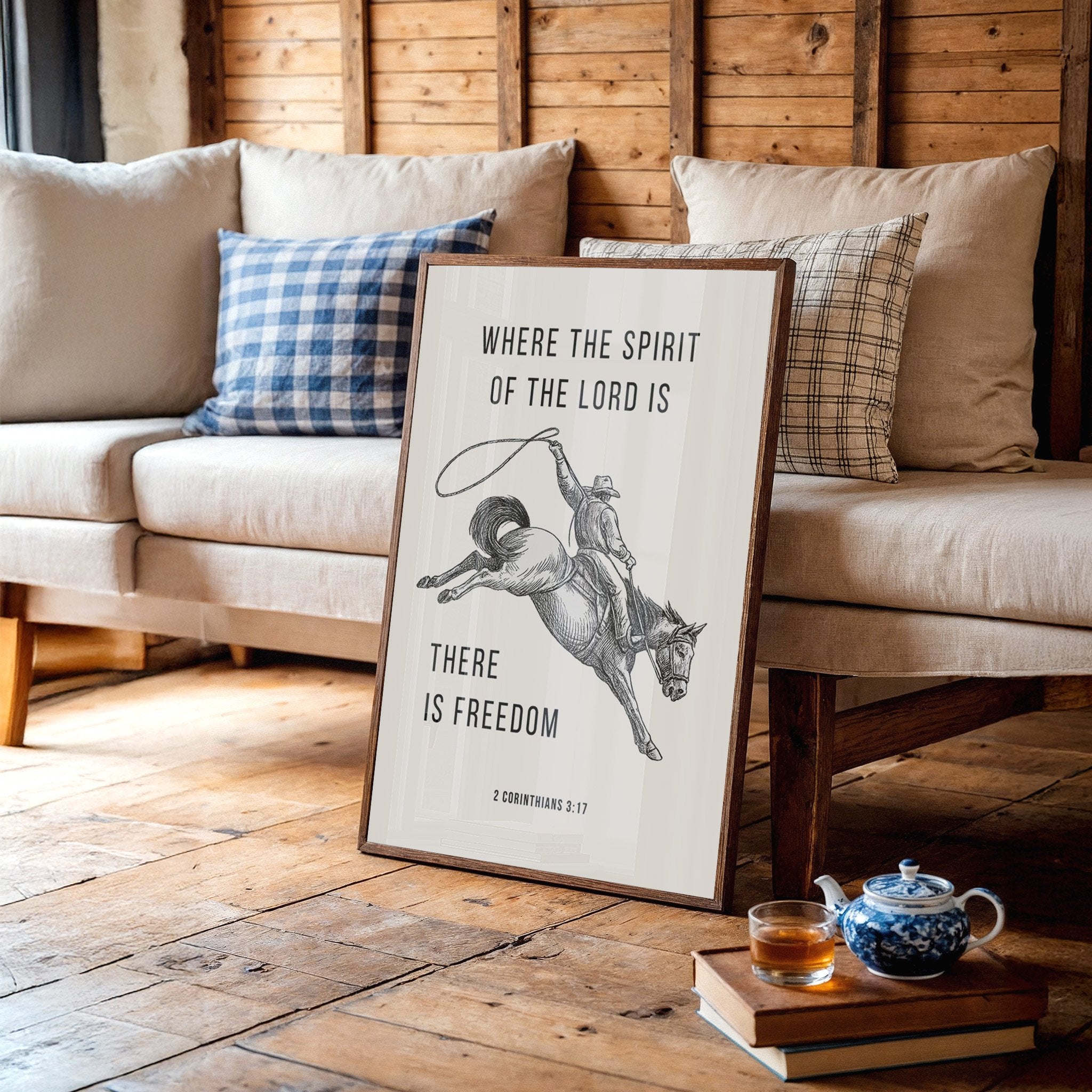 Faith Rides The Wild Frontier