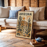 Saguaro Sunset Calls You Home