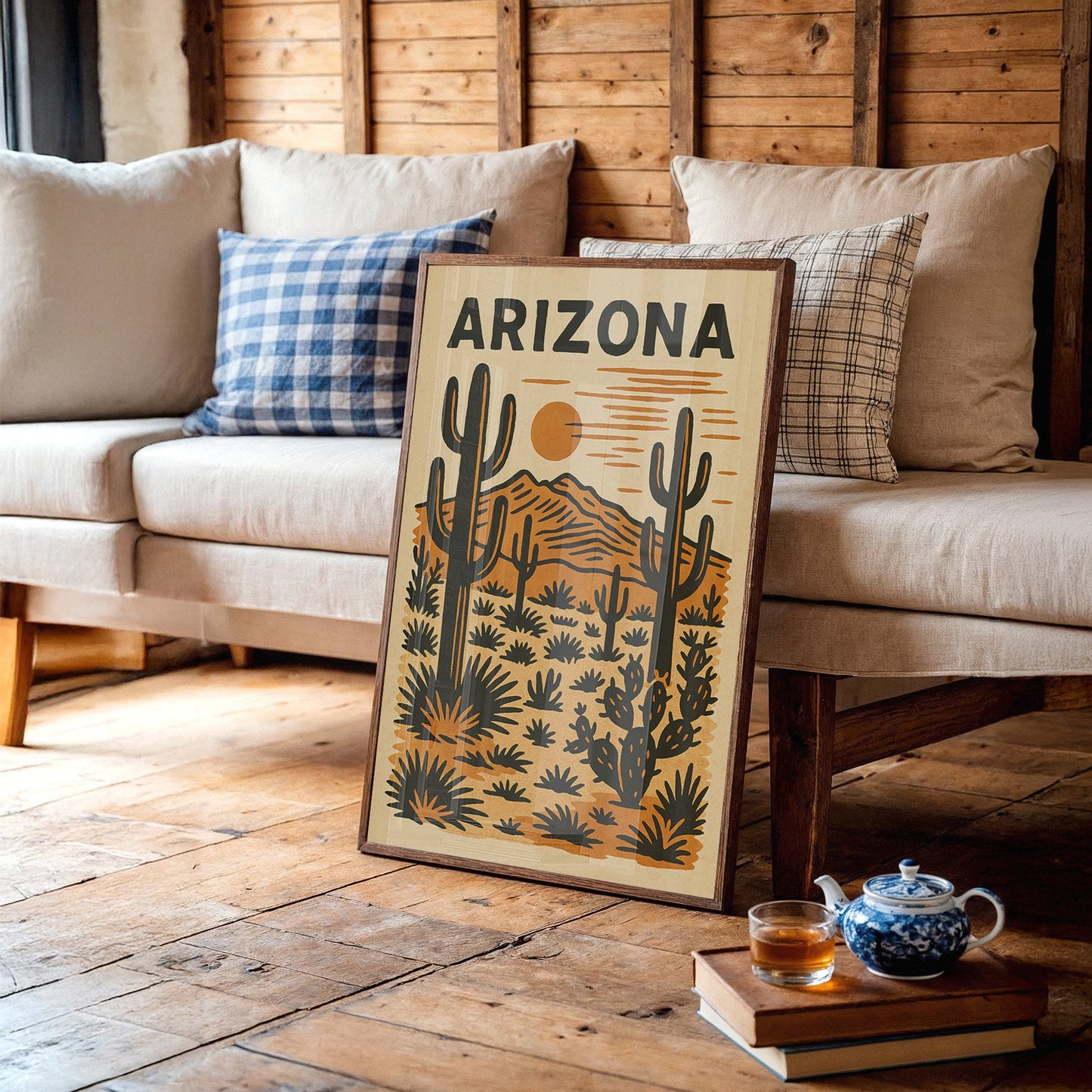 Saguaro Sunset Calls You Home