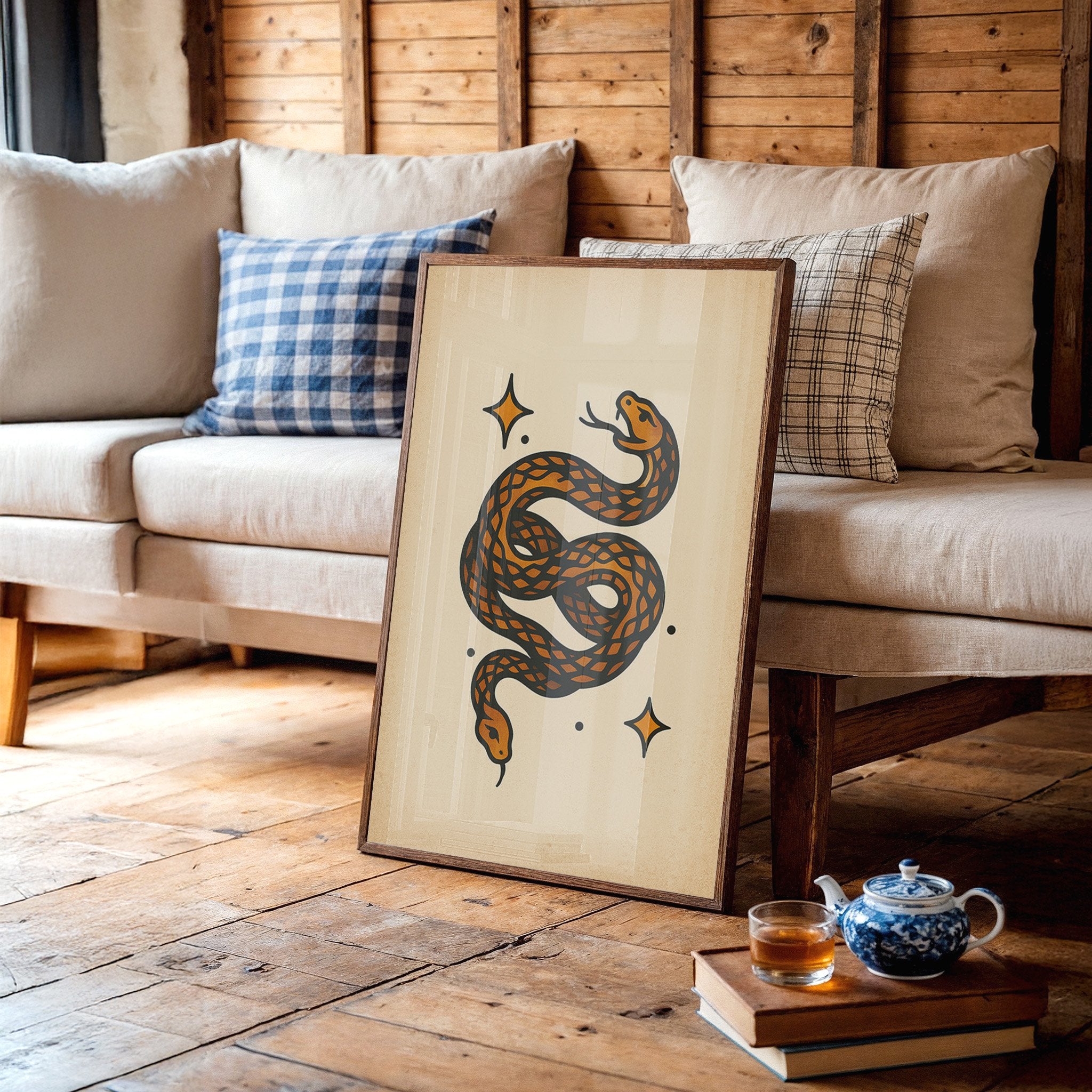 Copper Serpent Among The Stars
