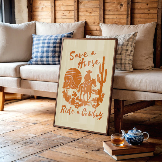 Sunset Trail Through Mesa Country