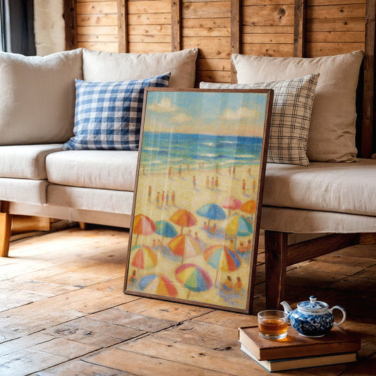 Colorful Shores Of Summer Memory