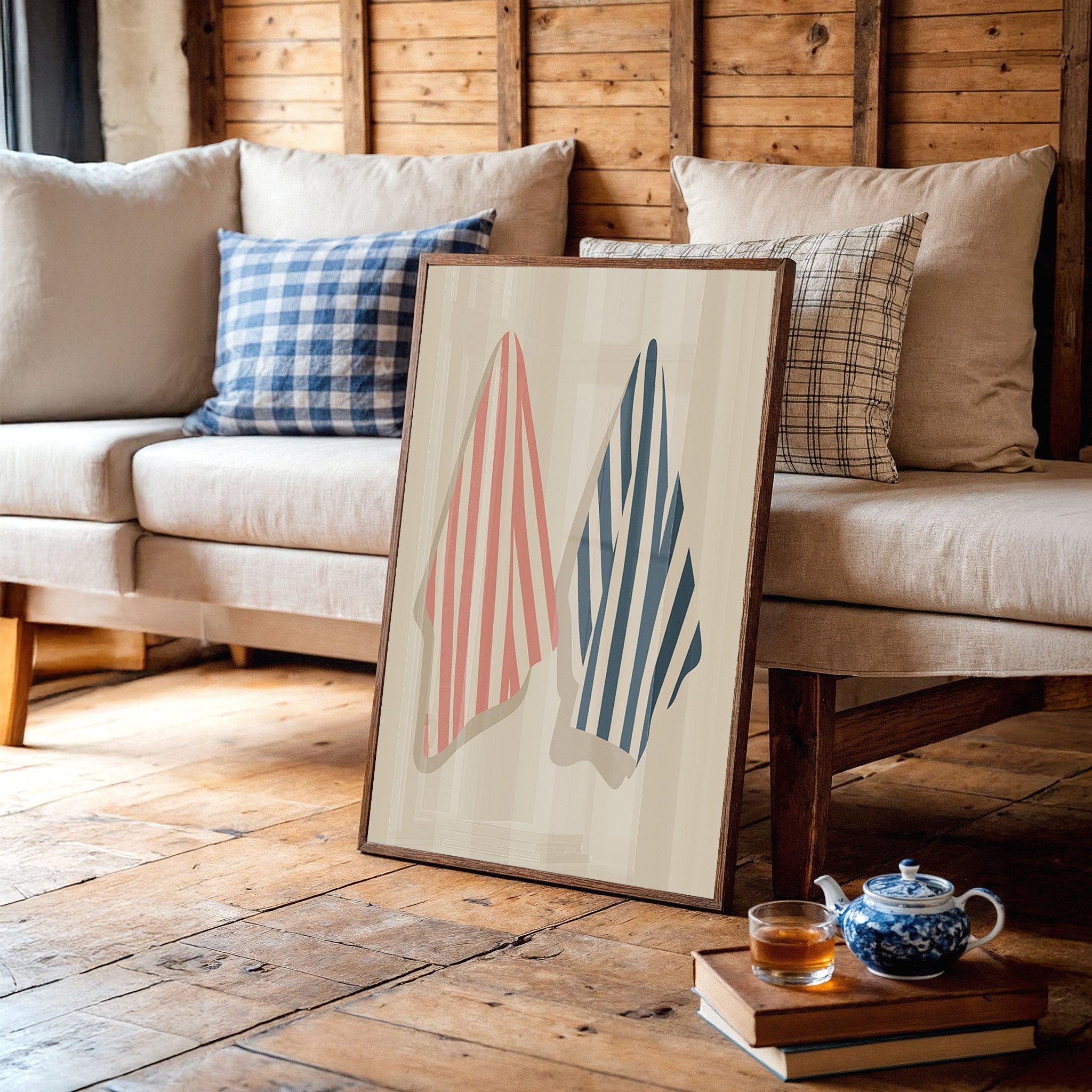 Linen Conversations At Dusk