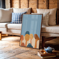 Autumn Hills Meet Clear Skies