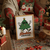 Festive Pine Struts With Joy