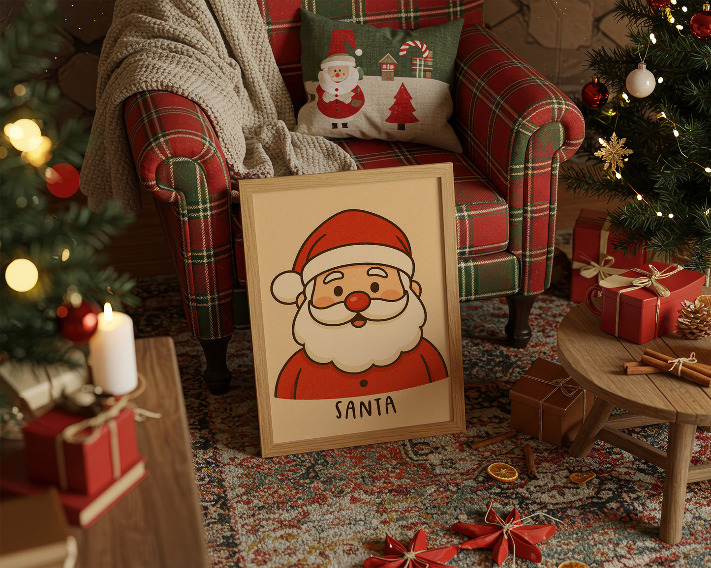 Jolly Icon In Vintage Simplicity