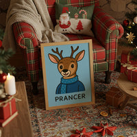 Reindeer Wears Winter's Joy