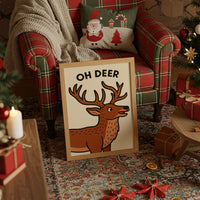 Playful Reindeer Brings Holiday Cheer