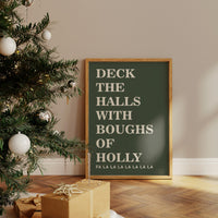 Yuletide Lyrics In Forest Green