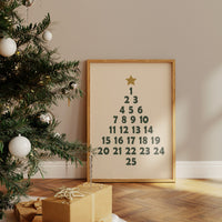 December Days Form Evergreen Countdown