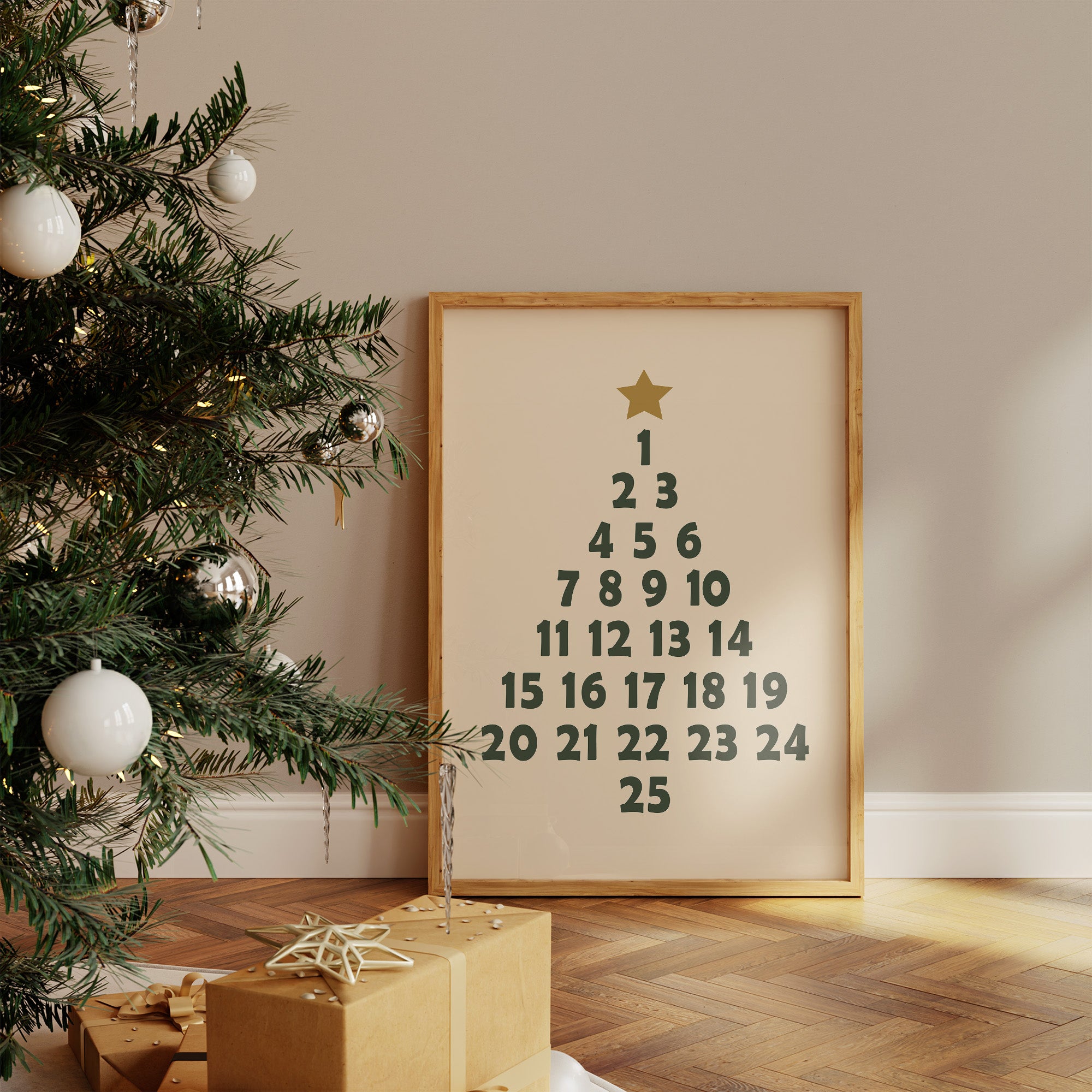 December Days Form Evergreen Countdown