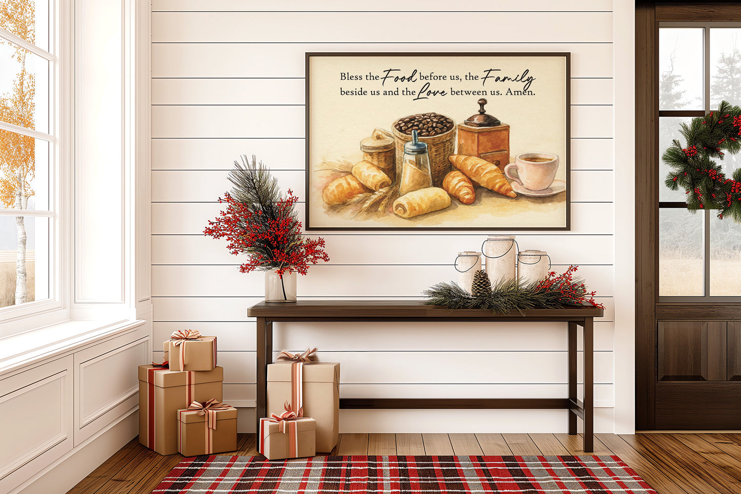 Morning Grace At The Table