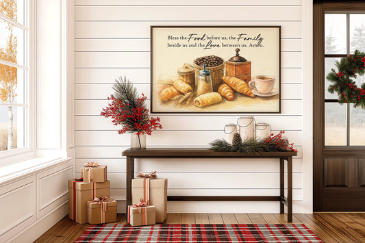 Morning Grace At The Table