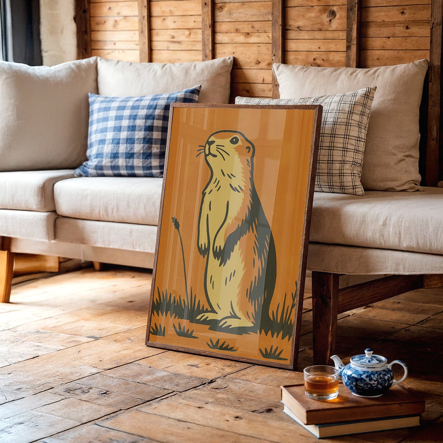 Prairie Sentinel Stands Watch