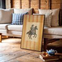 Frontier Spirit On Amber Stripes