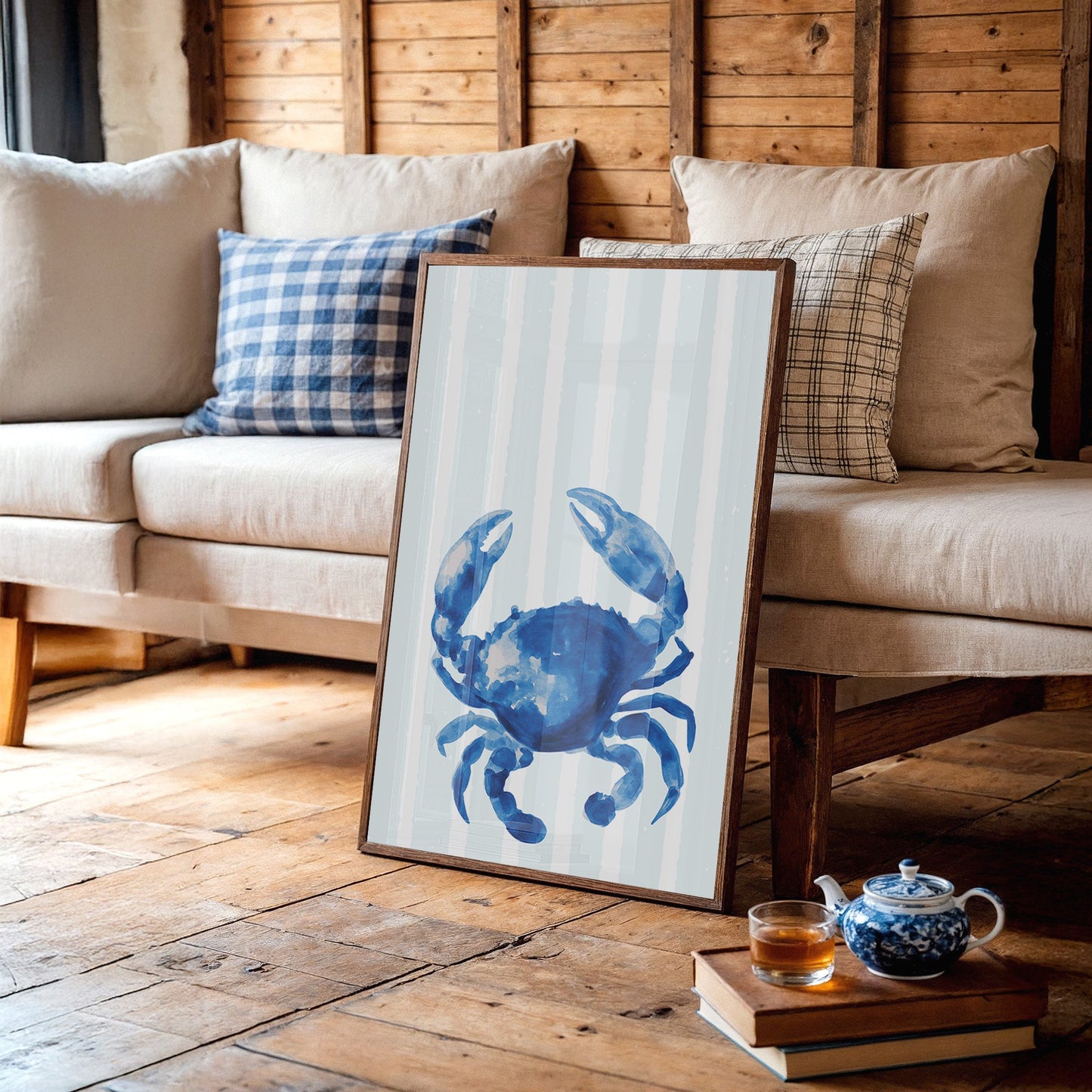 Coastal Blue Meets Desert Warmth