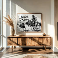 Cattle Drive's Bold Welcome