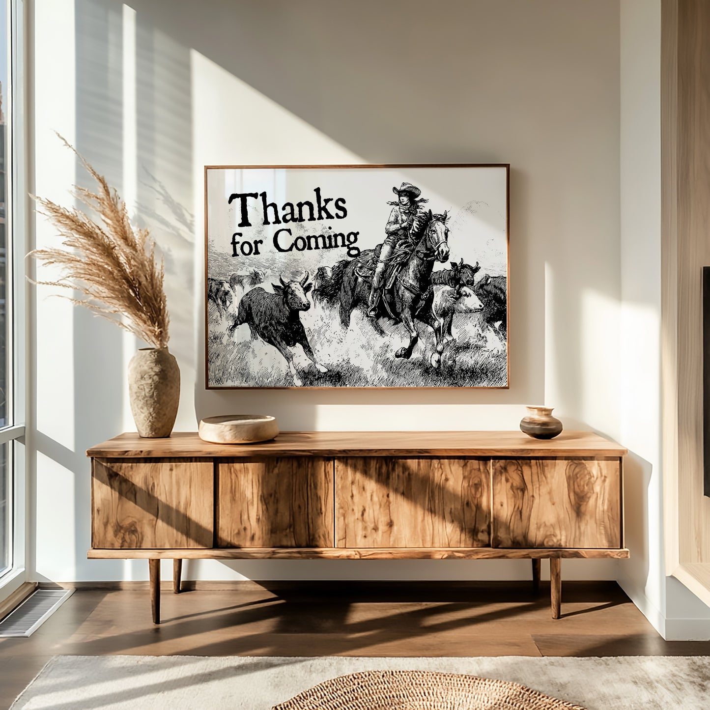 Cattle Drive's Bold Welcome