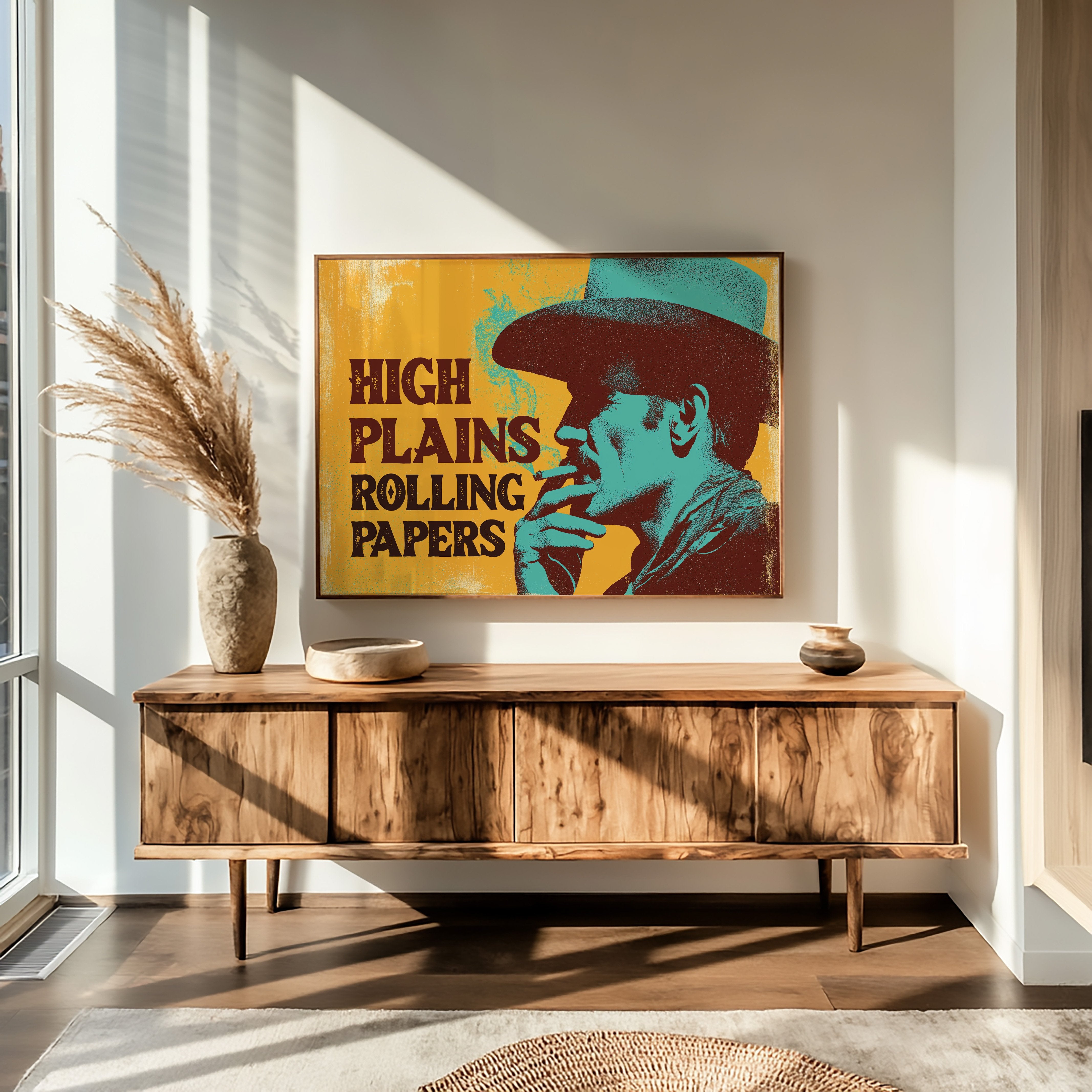 Smoke Rings In Turquoise Light