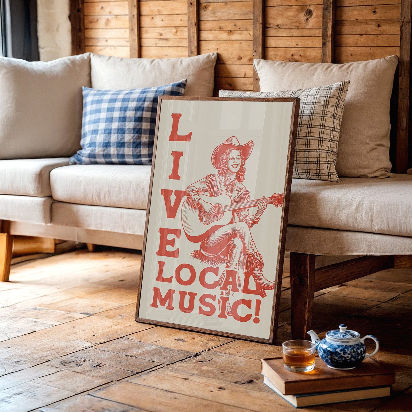 Honky Tonk Hymns In Red