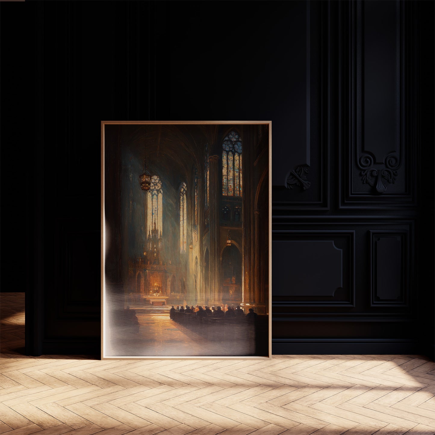 Sacred Light Bathes Ancient Prayers