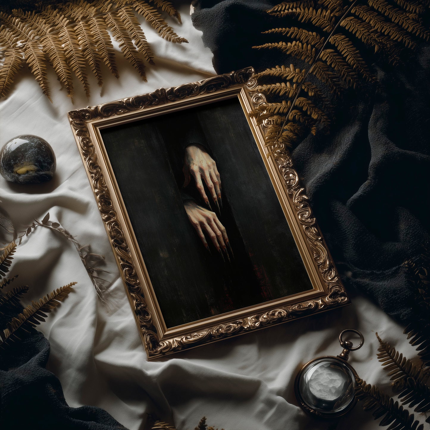 Pale Hands Reach Through Darkness
