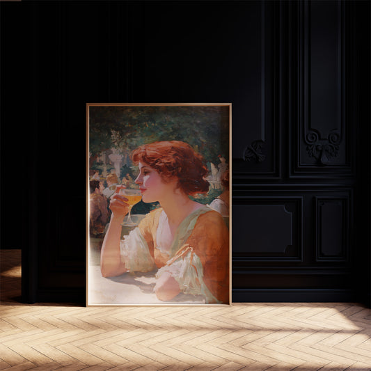 Afternoon Light Paints Belle époque