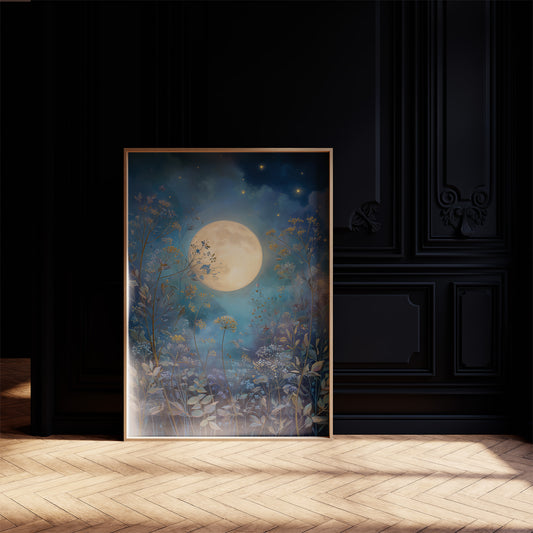 Moonlit Meadow Sings To Stars