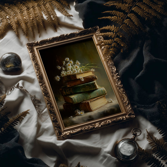 Daisies Rest On Vintage Wisdom