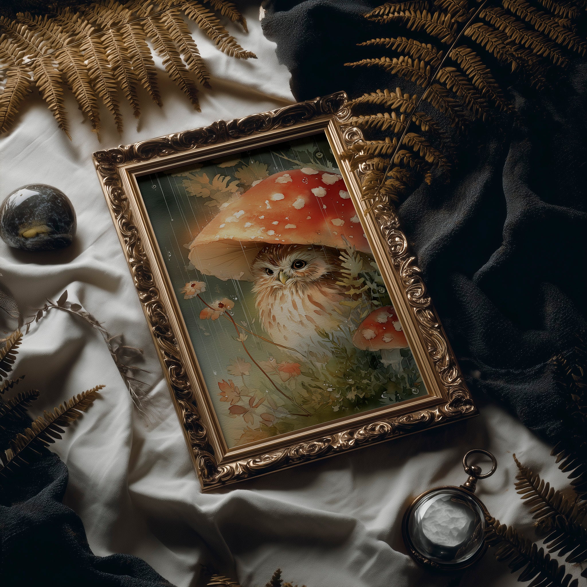 Tiny Keeper Of Forest Secrets
