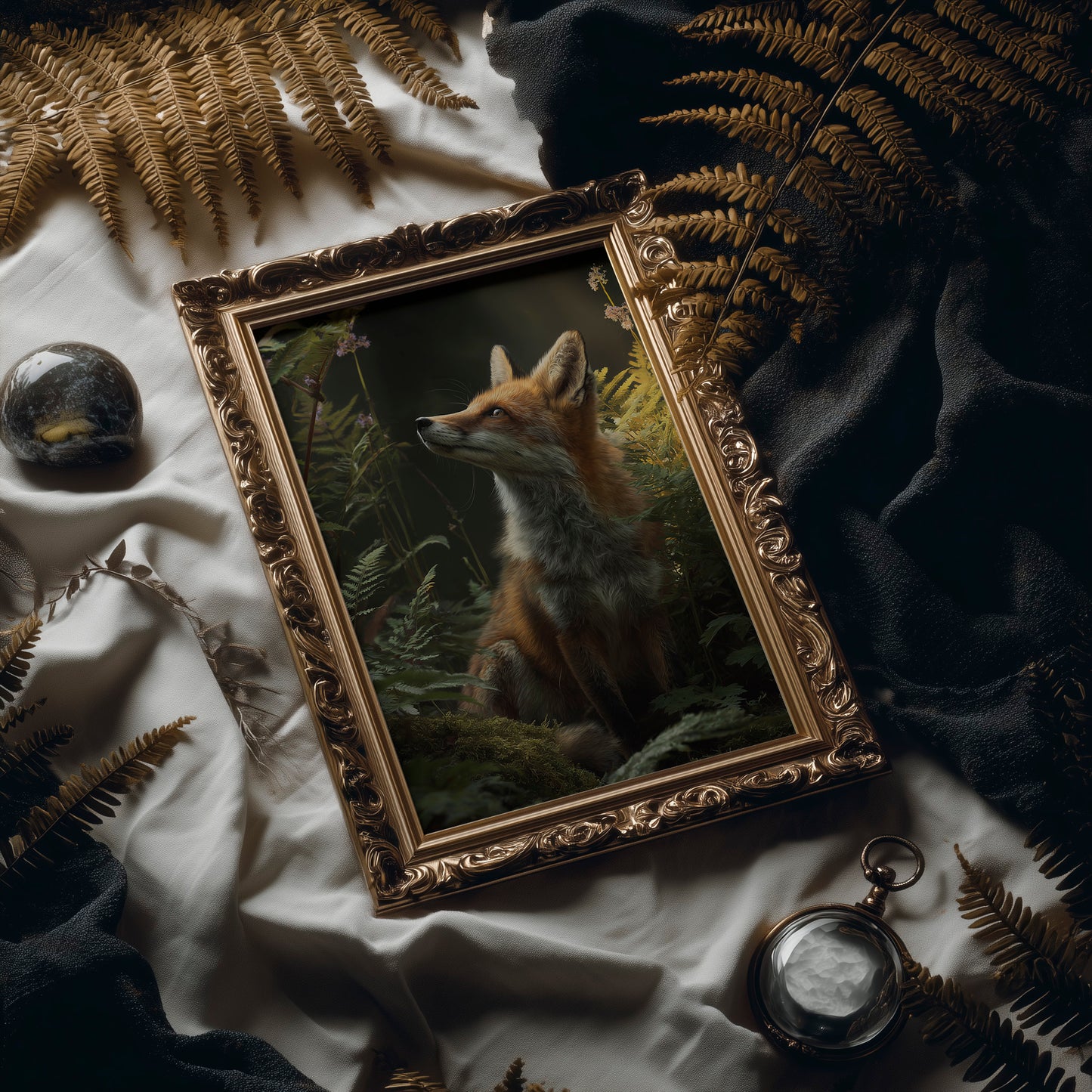 Forest Sentinel At Dawn's Edge