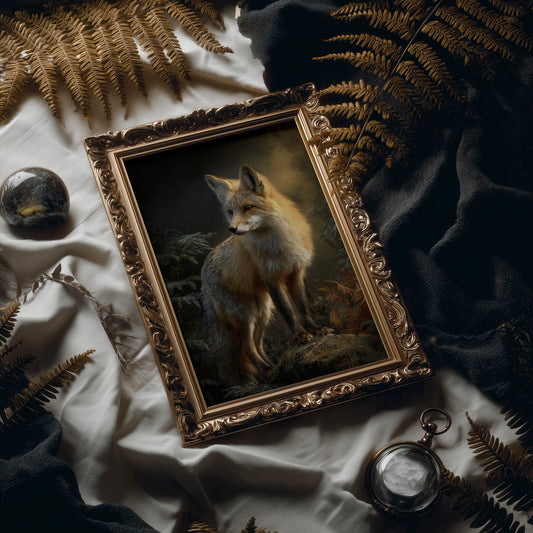 Amber Sentinel In Twilight Forest