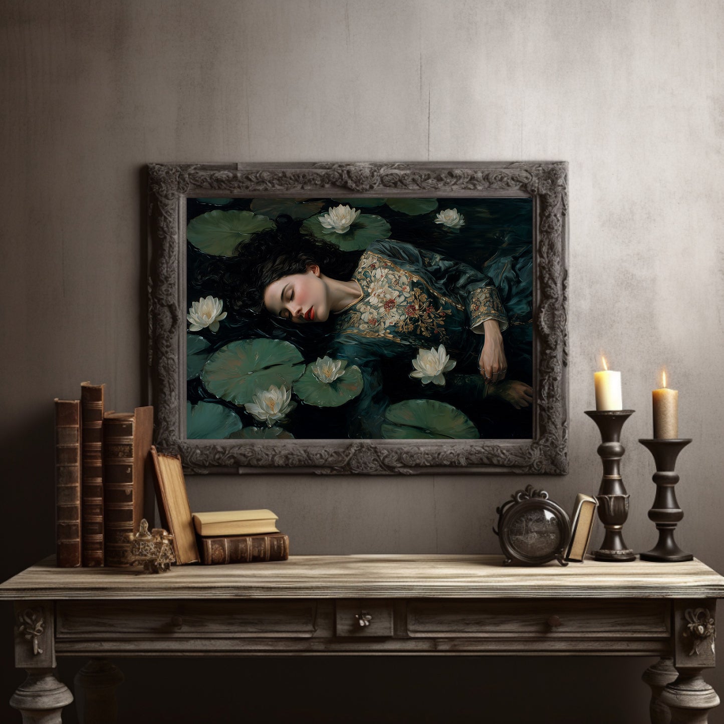 Floating Between Literary Worlds